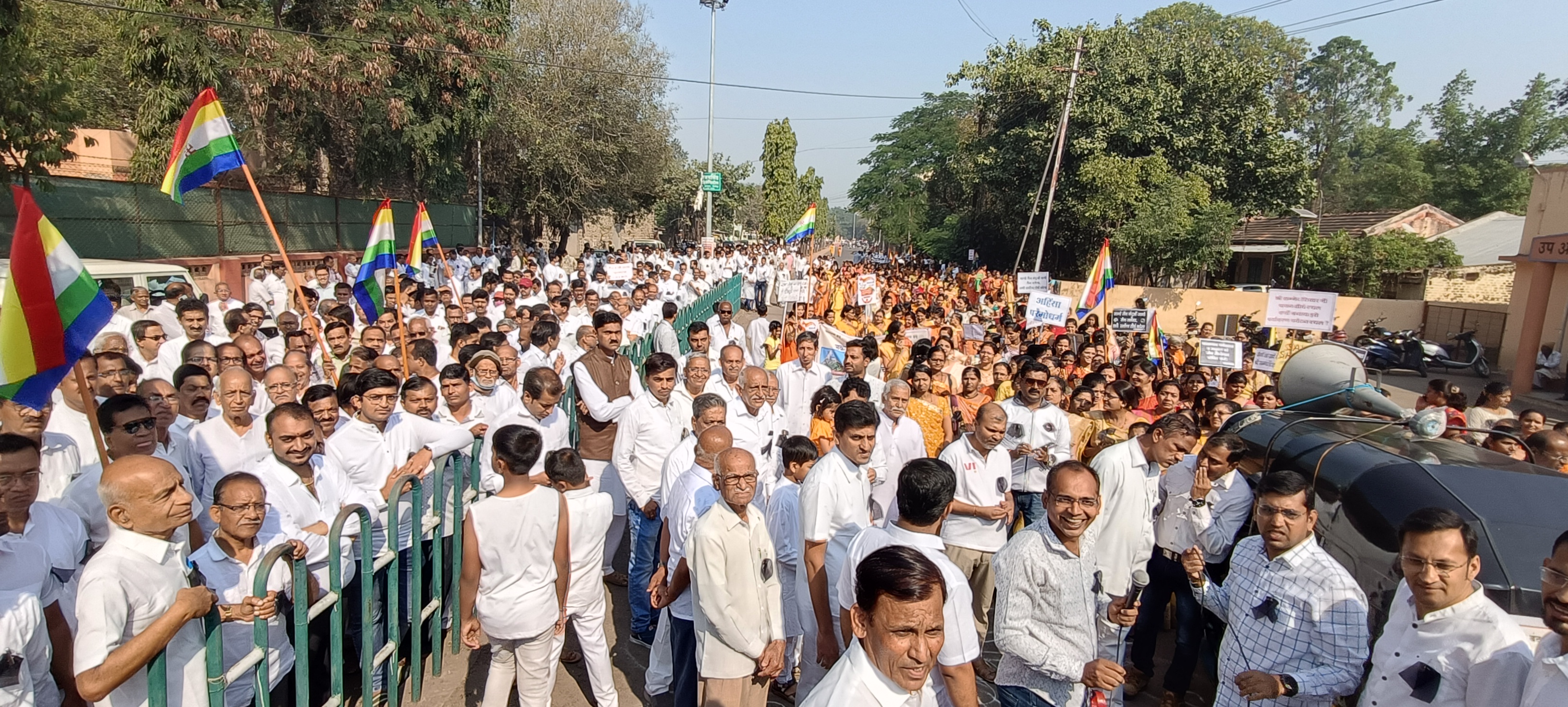 तीर्थस्थळाला पर्यटन स्थळाचा दर्जा दिल्याच्या निषेधार्थ जैन समाज्याकडून निषेध : फलटण बंदची हाक 