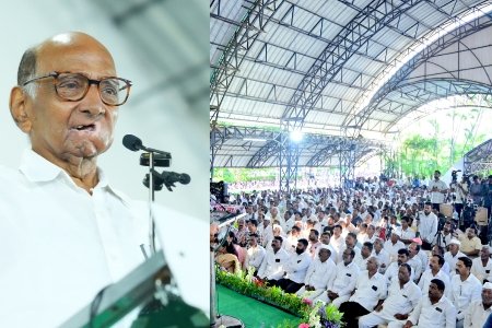 महाराष्ट्र पुन्हा उभा करायचा आहे - खा. शरद पवार 