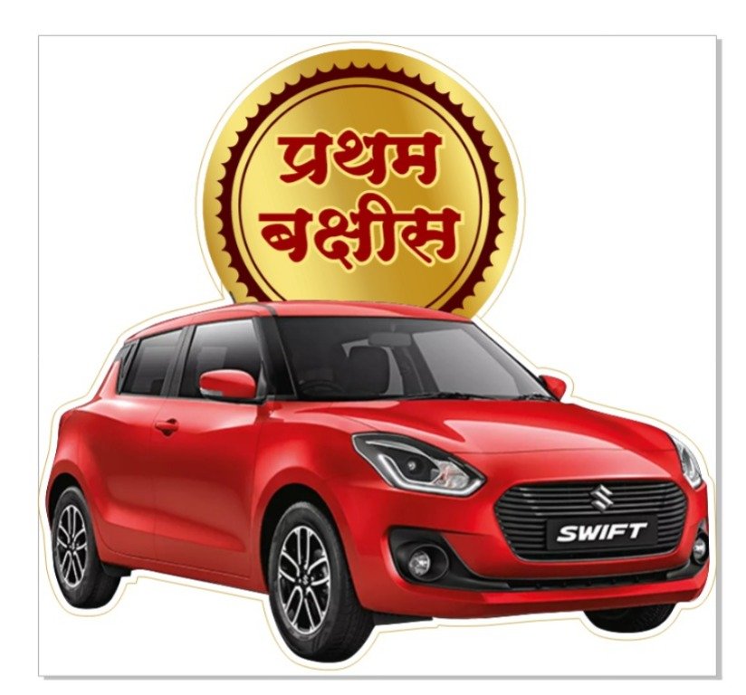 बिग सेल भाग्यवान ग्राहक जिंकणार चारचाकी गाडी  : १ पे ४ ऑफर है ना शानदार