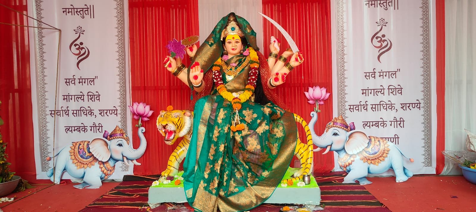 पवार गल्ली नवरात्र उत्सवात जल्लोष 